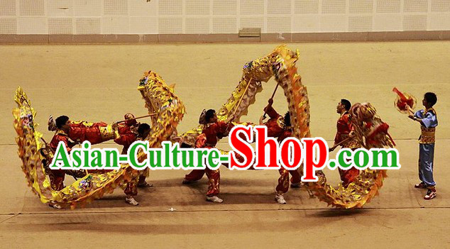 Supreme Chinese New Year Parade Chongqing Tongliang Dragon Dance Costumes Complete Set