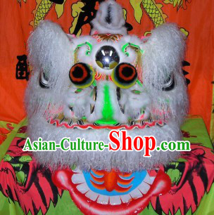 Carrot Wool Traditional Chinese Hok San Lion Dance Costumes Complete Set