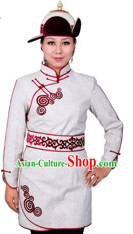 Traditional Chinese Mongolian Dresses for Women