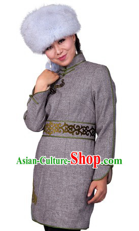 Traditional Chinese Mongolian Female Dresses for Women