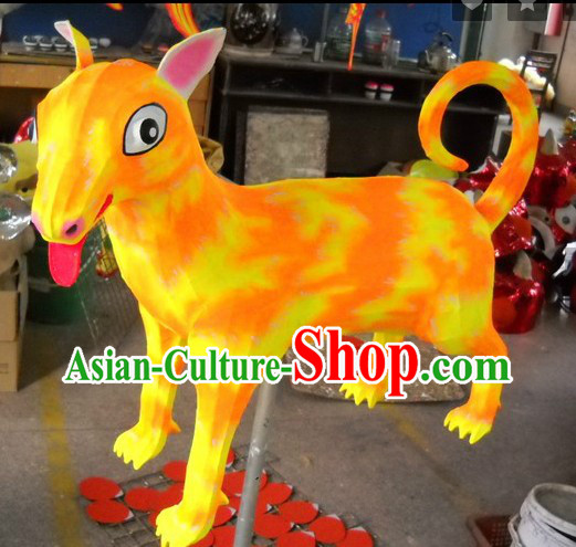 Handmade Dog Year Display of Chinese New Year Sheng Xiao
