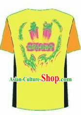 Professional Stage Performance Dragon Dance Group Dance T-shirt