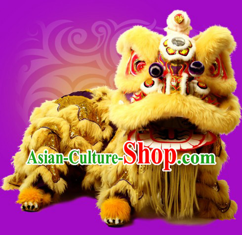 Classic Southern Lion Dance Costume Complete Set