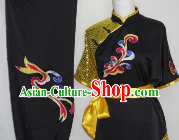 Natural and Flowing Style Martial Arts Competition Championship Uniform Complete Set