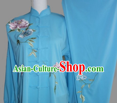 Kung Fu Uniform: Traditional Style Silk Long Sleeve