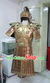 Online Costume Store Military Male Armour Clothes and Helmet Complete Set
