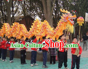 Dragon Dance Costumes Complete Set for Eight Students