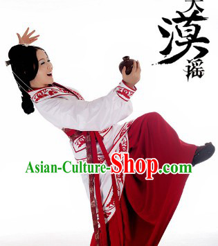 Ancient China Border Areas Princess Han Clothing Complete Set