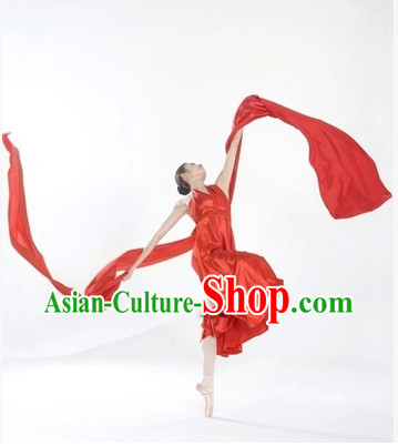 4 Meters Yangge Dance Fabric Long Cloth