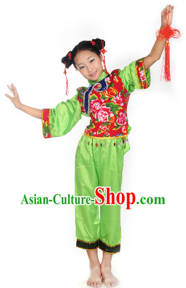 Professional Stage Performance Lunar New Year Dancing Outfit for Children
