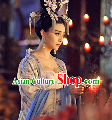 Tang Dynasty Wu Ze Tian Empress Costumes Complete Set