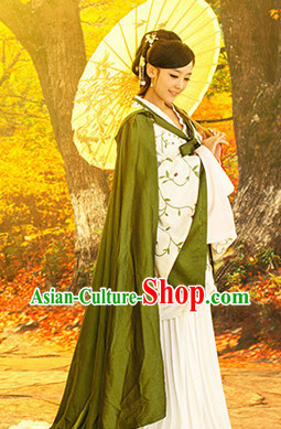 Ancient Chinese Cloud Song Guzhuang Mantle for Women