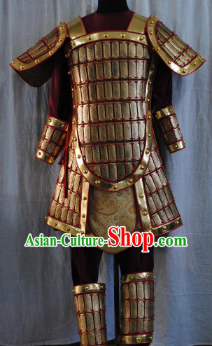 Top Three Kingdom General Warrior Armor Costumes Full Set