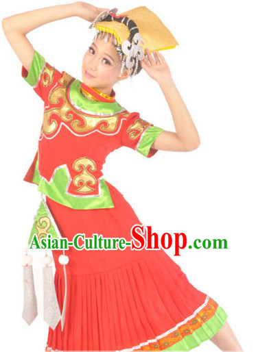 Chinese Yi Nationality Dress for Women