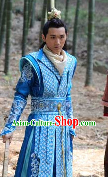 Chinese Tang Dynasty Prince Men Clothing