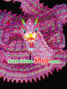 Chinese Traditional Southern Luminous Dragon Dancing Costumes Complete Set