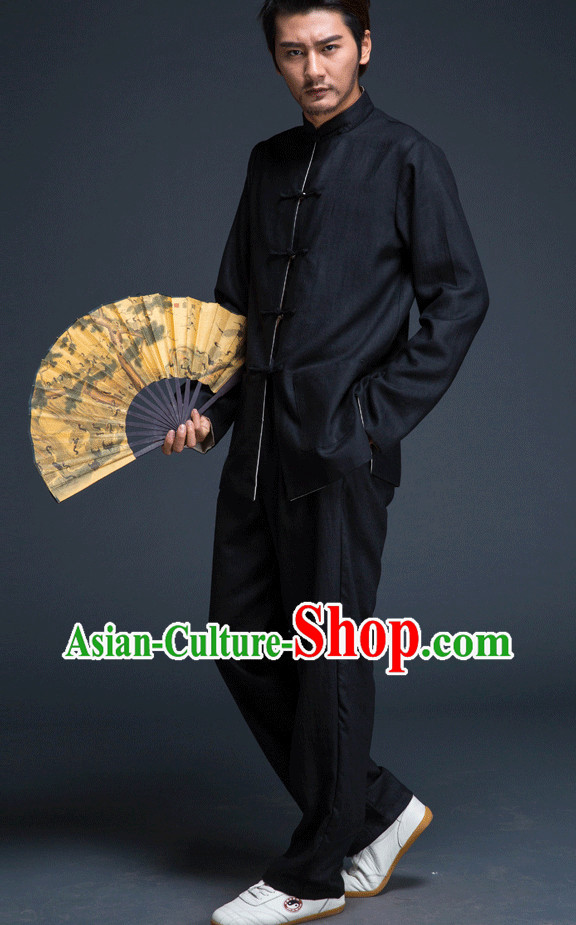 Top Black Martial Arts Suit for Men
