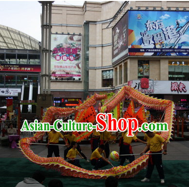 Top Competition and Parade Luminous Dragon Dance Costumes Complete Set