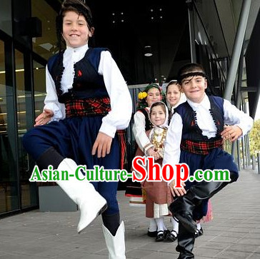 Classical Kids Greek Clothes Complete Set