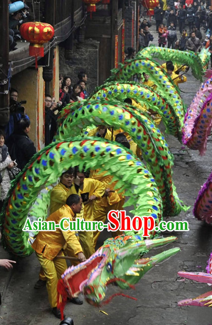 Chinese New Year Shinning Dragon Costume for Men