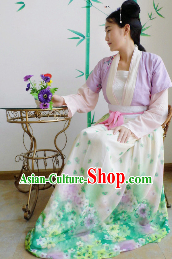 Asian Dress Spring Clothes Complete Set for Women