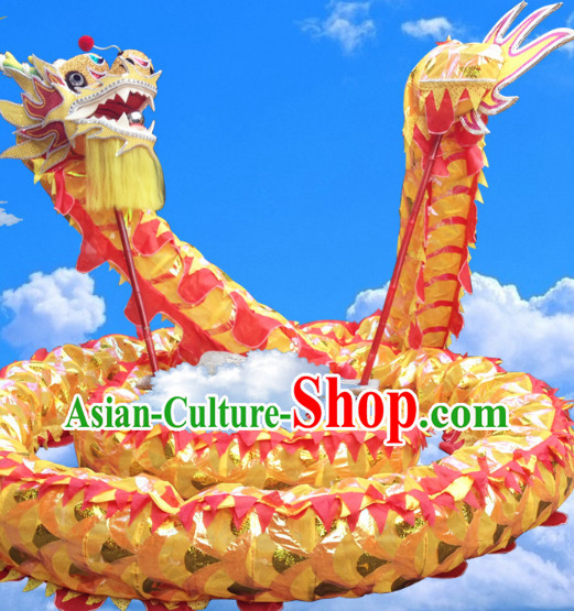 Chinese Spring Festival Dragon Dance Equipments Complete Set