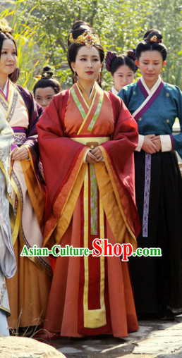 China Female Empress Hanfu Garment