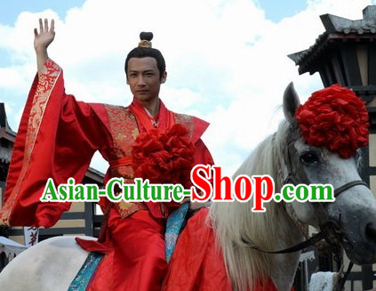 Ancient Chinese Bridegroom Dresses for Men