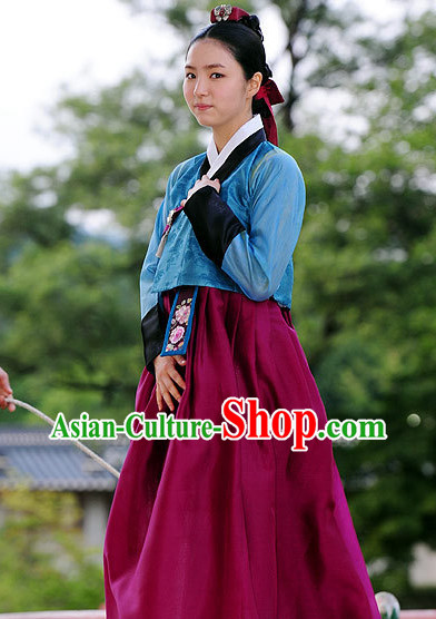 Traditional South Korean Hanbok for Women