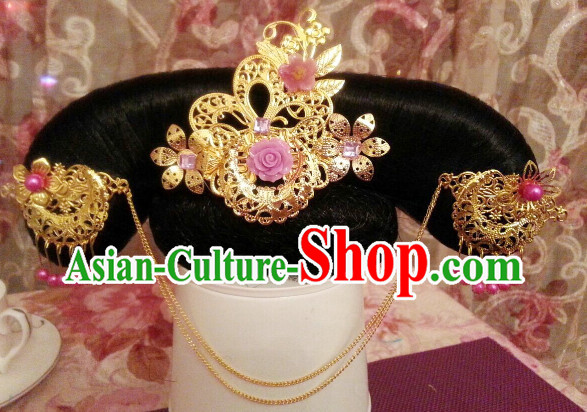 Chinese Traditional Qing Dynasty Princess Headwear for Women