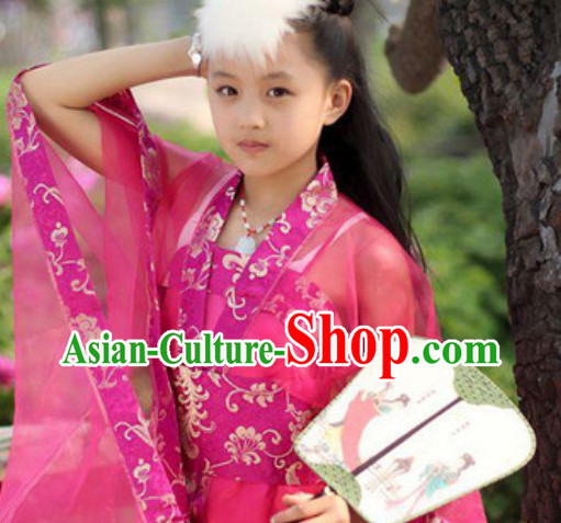 Chinese Fairy Hanfu Dress for Kids