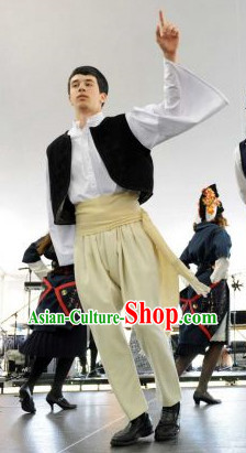 Traditional Greek Clothing Complete Set for Boys