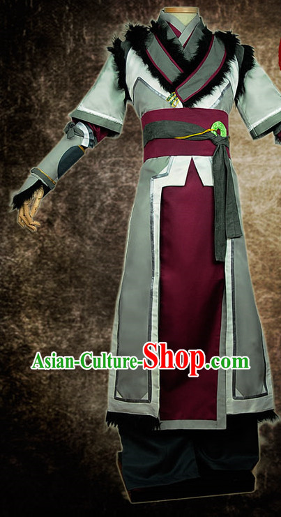 Chinese Ancient Superhero Cosplay Costumes Complete Set for Men