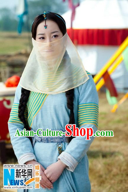 Asian China Mysterious White Veil