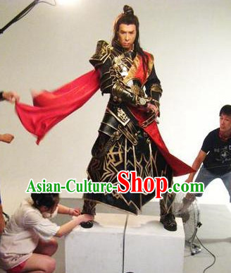 Asian China Gladiator Costumes and Cape Complete Set