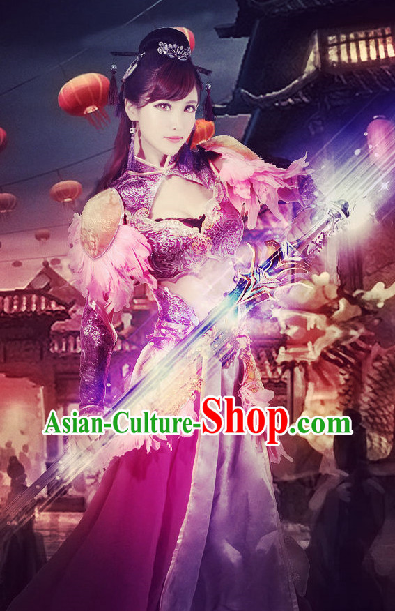 Asian Style Sexy Halloween Costumes for Women