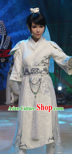 China Swordsmen Kung Fu Costumes for Women
