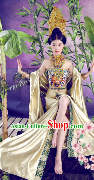 Mysterious Ethnic Queen Costumes and Hat