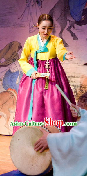 Korean Traditional Hanbok Dress for Girls