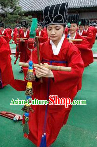 Korean Traditional Student Costumes and Hat for People
