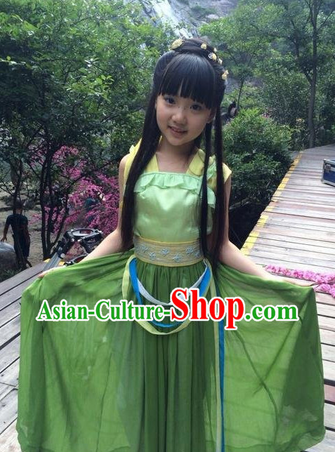 Chinese Lengend of the Ancient Sword TV Play Fairy Costumes for Kids