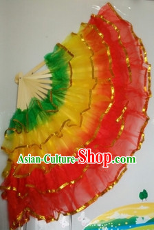 Five Layers Chinese Professional Stage Performance Hand Fans