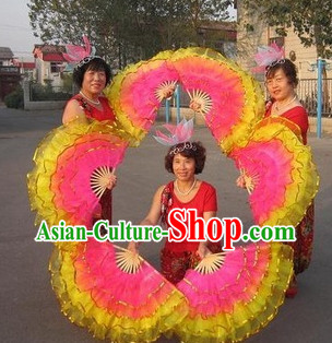 Five Layers Chinese Dancing Hands Fan
