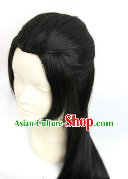 Chinese Fashion Long Black Wig
