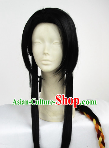 Chinese Fashion Long Black Hair Store Wig