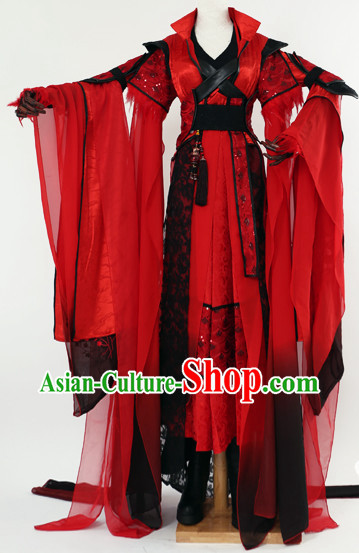 Supreme Chinese Princess Women Halloween Costumes Complete Set