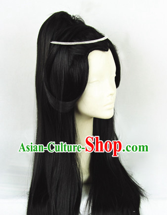 Ancient Chinese Black General Wig