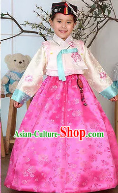 Asian Fashion online Korean Traditional Dresses for Kids