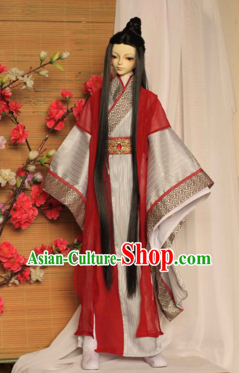 China Classical Prince Hanfu Robes for Men