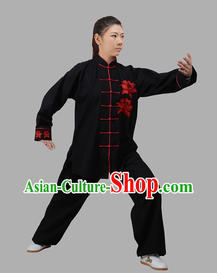 Kung Fu Uniform Hapkido Wooden Dummy Marshal Arts Complete Set